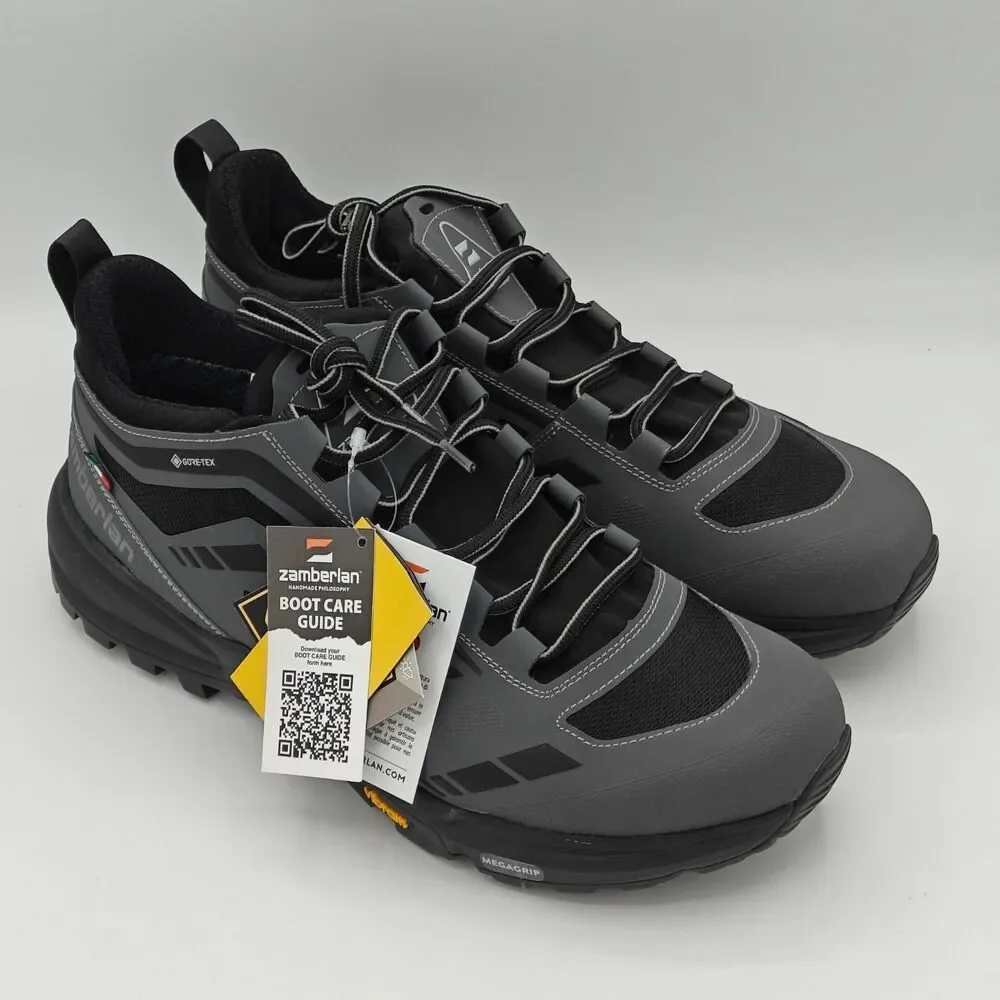 Zamberlan 220 Anabasis GTX Short Hiking Shoes Men’s Italy Vibram EU 45 US 10.5